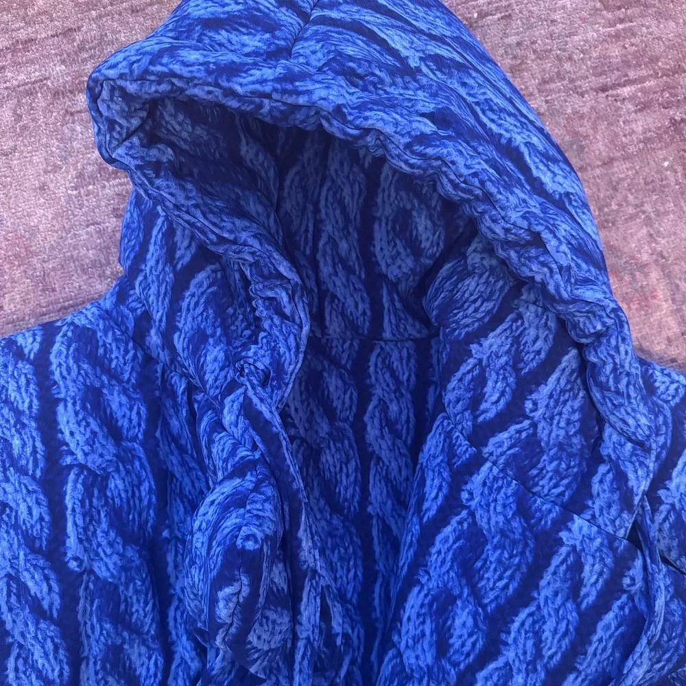 Brand New NORMA KAMALI - Hooded Sleeping Bag Coat Short - Picture 5 of 8